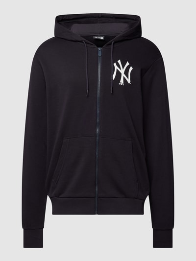 New Era Sweatjacke mit Logo-Print Modell 'LEAGUE ESSENTIALS' Dunkelblau 2