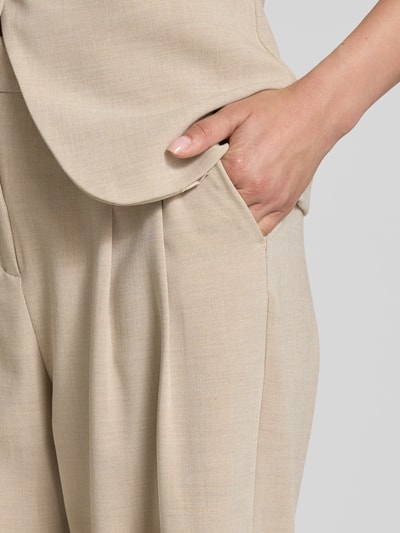 MSCH Copenhagen High Waist Stoffhose Modell 'Mirabelle Michelle' Beige 3