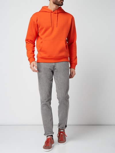 REVIEW Hoodie mit Känguru-Tasche Orange 1