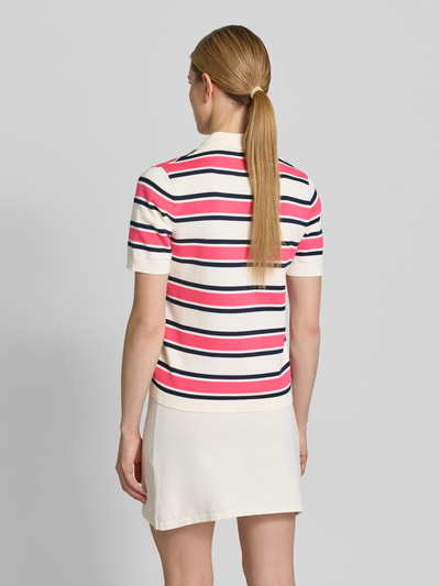 Selected Regular Fit Poloshirt aus reiner Bio-Baumwolle Modell 'AMOUR' Pink 5