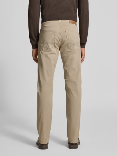 Pierre Cardin Tapered Fit Hose mit Eingrifftaschen Modell 'Lyon' Taupe 5