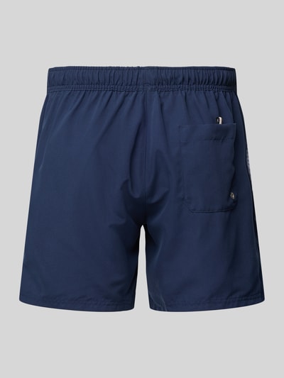 BOSS Zwembroek met elastische band, model 'Dogfish' Marineblauw - 3
