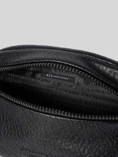ARMANI EXCHANGE Bauchtasche in Leder-Optik Modell 'VENICE' Black 5