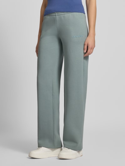 Review Sweatpants mit elastischem Bund Bleu 4