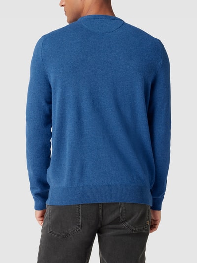 Polo Ralph Lauren Strickpullover mit Logo-Stitching Blau 5