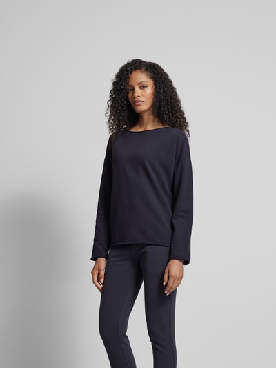 Juvia Longsleeve mit U-Boot-Ausschnitt Marine 4