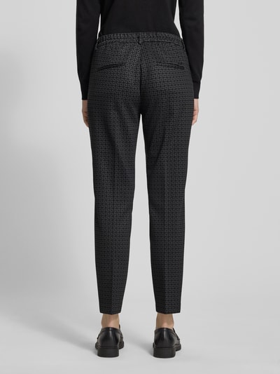 Brax Spodnie materiałowe o skróconym kroju model ‘MARON’ Czarny 5