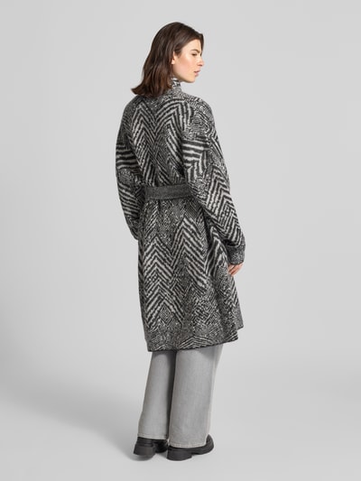 BOSS Kardigan o kroju oversized z mieszanki moheru model ‘FABRINTA’ Czarny 5