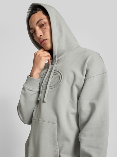 Diesel Hoodie mit Label-Detail Hellgrau 3