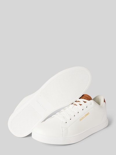 Jack & Jones Sneakers met labelprint, model 'BOSS' Wit - 3