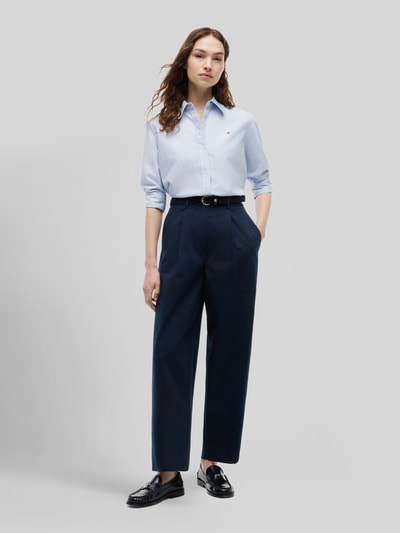 Tommy Hilfiger Regular Fit Freizeithemd aus reiner Baumwolle Hellblau 1