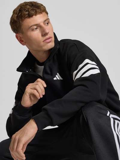 adidas Sportswear Sweatjack met ritssluiting Zwart - 3