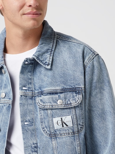 Calvin Klein Jeans Kurtka jeansowa o kroju regular fit z bawełny  Dżins 3