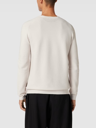 AlphaTauri Gebreide pullover met structuurmotief Offwhite - 5