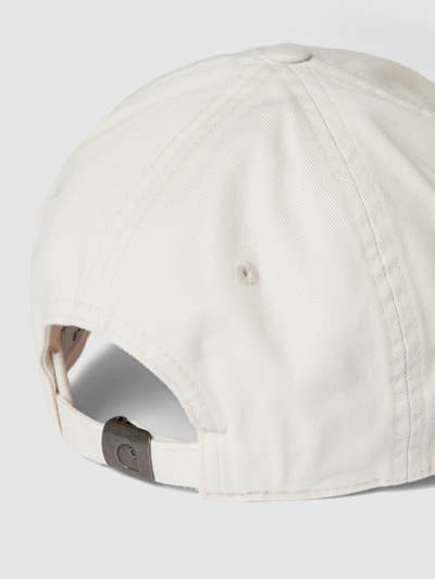 Carhartt Work In Progress Cap mit Label-Stitching Modell 'MADISON' Offwhite 3