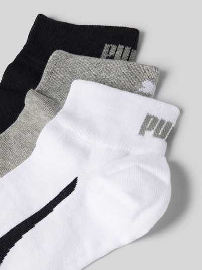 Puma Socken im 3er-Pack mit Logo-Details Modell 'LIFESTYLE QUARTER' Weiss 2