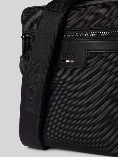 BOSS Umhängetasche mit Label-Badge Modell 'Ray' Black 3