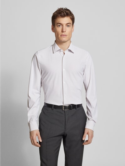 JOOP! Collection Slim Fit Business-Hemd mit Knopfleiste Modell 'Pit' Beige 4