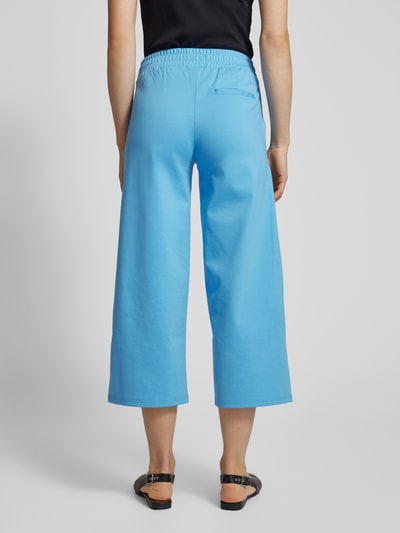 ICHI Culotte met elastische band, model 'Kate Sus' Oceaanblauw - 5