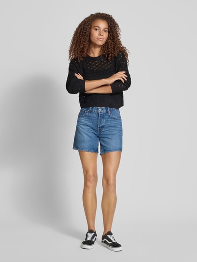Levi's® Jeansshorts mit Eingrifftaschen Modell '501® ROLLED SHORT' Jeansblau 1