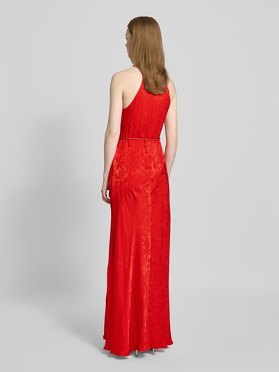 Lauren Ralph Lauren Abendkleid mit V-Ausschnitt Modell 'VAFARRA' Orange 5