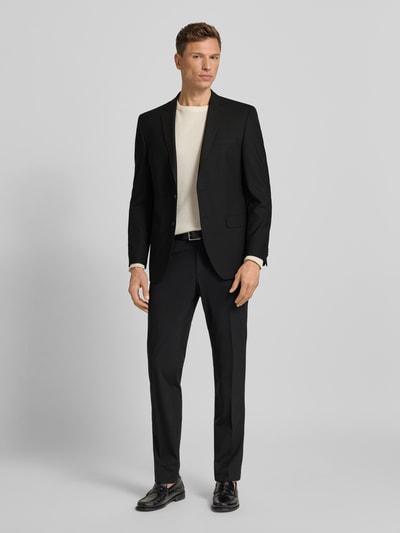 HECHTER PARIS Chino mit Bundfalten Black 1