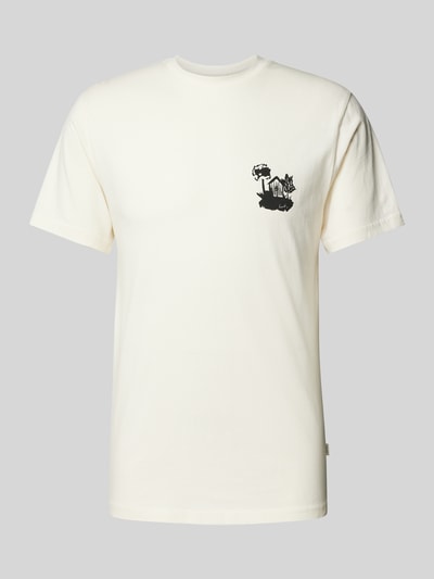 Forét T-shirt met ronde hals, model 'HOUSE' Offwhite - 2