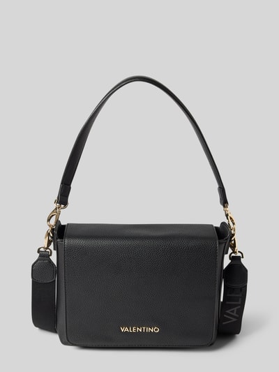 VALENTINO BAGS Torebka z detalem z logo model ‘NEVER’ Czarny 1