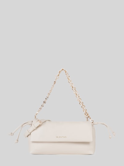 Valentino Bags Henkeltasche mit Kettenriemen Modell 'ROBBY' Ecru 1