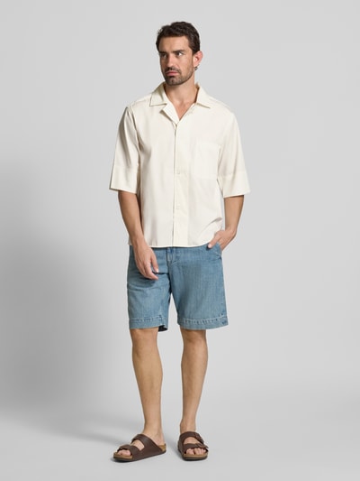 ANNARR Freizeithemd mit Knopfleiste Modell 'HOLMES' Offwhite 1
