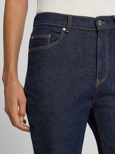 Jake*s Casual Jeansy z poszerzaną nogawką i 5 kieszeniami Ciemnoniebieski 3