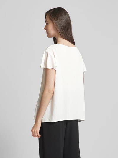 Vila Blusenshirt aus Viskose Modell 'MESA' Offwhite 5