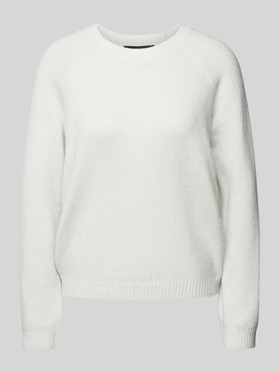 Vero Moda Weicher Pullover mit Glitzerfaden Modell 'DOFFYSHINE' Silber 2