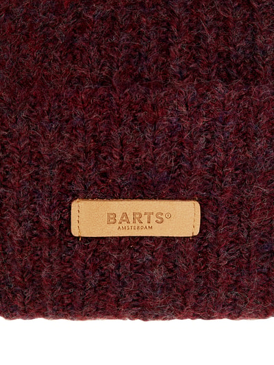 Barts Beanie mit Rippenstruktur Bordeaux 2