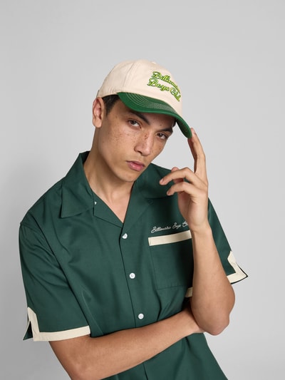 Billionaire Boys Club Basecap mit Label-Stitching Offwhite 1