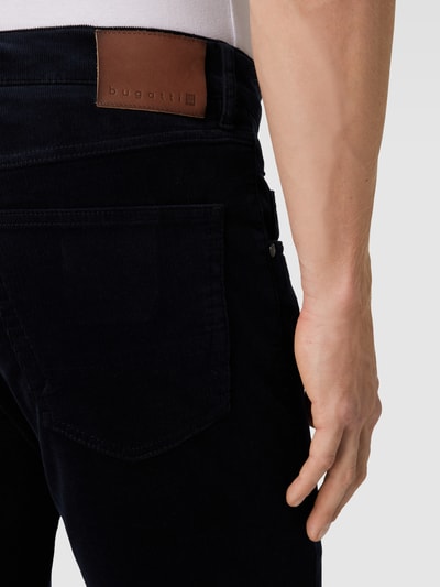 bugatti Cordhose im 5-Pocket-Design Marine 3