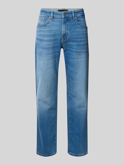 BOSS Orange Regular Fit Jeans aus Baumwoll-Mix Modell 'RE. MAINE BO' Hellblau 2