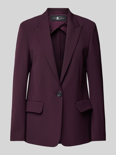 Luisa Cerano Blazer met reverskraag Bordeaux - 1