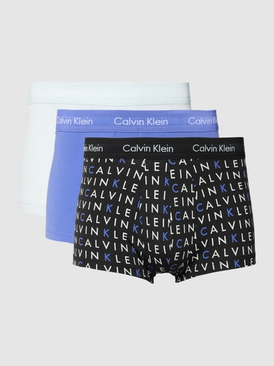 Calvin Klein Underwear Trunks mit Logo-Bund im 3er-Pack Lavender 2