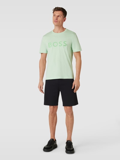 BOSS Green Shorts mit Label-Applikation Modell 'Headlo' Black 1