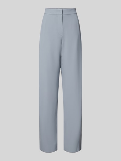 Emporio Armani Straight leg stoffen broek met geweven motief Lichtblauw - 2