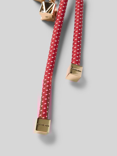 MICHAEL Michael Kors Taschenanhänger mit Label-Applikationen Modell 'CHARMS NOVELTY' Rot 3