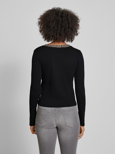 Marc Cain Longsleeve mit Reißverschluss Black 5