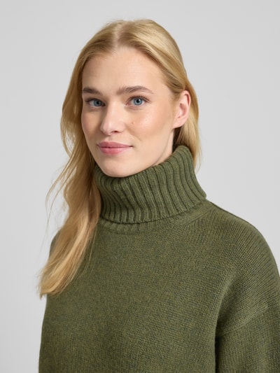 Polo Ralph Lauren Sweter z dzianiny z golfem Zielony 3