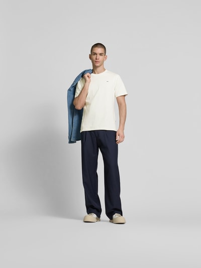 Wood Wood T-Shirt aus reiner Baumwolle Weiss 1