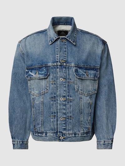 Levi's® Jeansjacke mit Knopfleiste Modell 'ALIN' Jeansblau 2