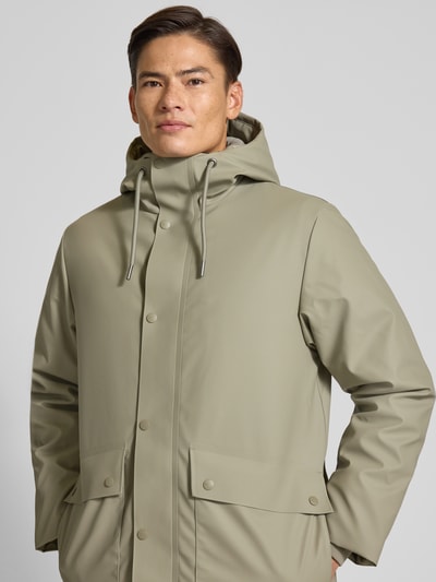RAINS Funktionsjacke mit Kapuze Schilf 3