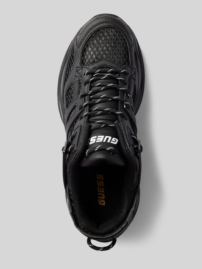 Guess Sneakersy z detalami z logo model ‘BELLUNA’ Czarny 4