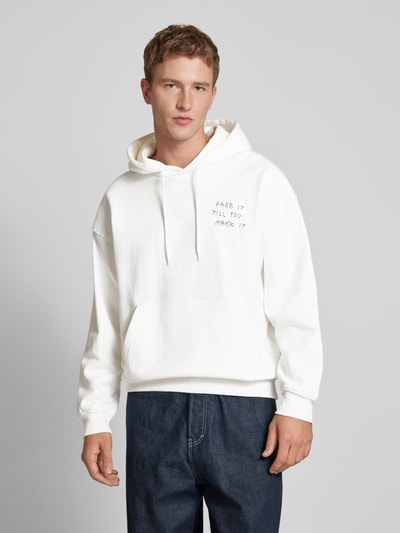 Only & Sons Hoodie mit Kängurutasche Modell 'AARON' Offwhite 4