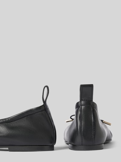 ALOHAS Ballerina mit Ziernaht Modell 'ROSALIND' Black 2